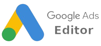Logotipo Google Ads Editor