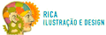 Logotipo Rica Ilustracao e Design