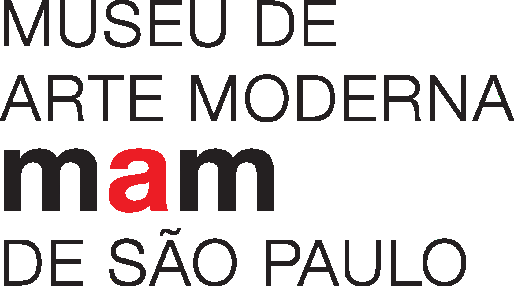 Logotipo Museu de arte moderna mam de Sao Paulo